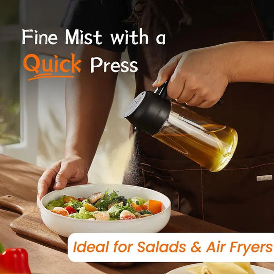 2-in-1 Oil Dispenser and Oil Sprayer