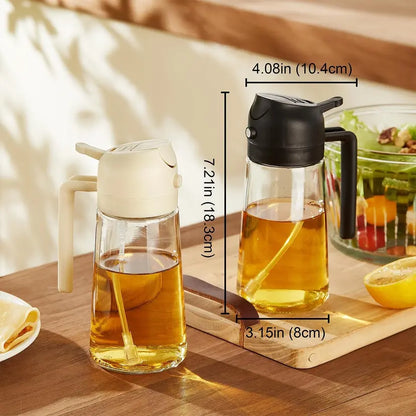 2-in-1 Oil Dispenser and Oil Sprayer
